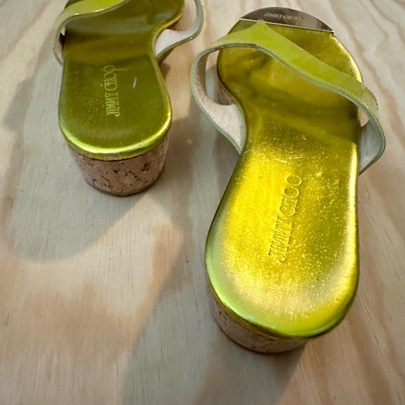 JIMMY CHOO Patent Leather Sandals - Picture 8 of 8